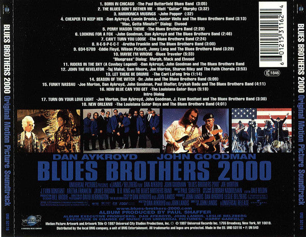 Various – Blues Brothers 2000 (Original Motion Picture Soundtrack)