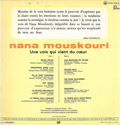 Nana Mouskouri – Une Voix