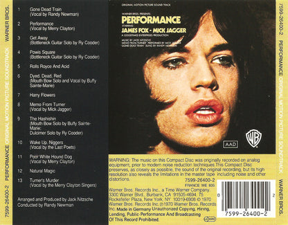 Various – Performance: Original Motion Picture Sound Track
