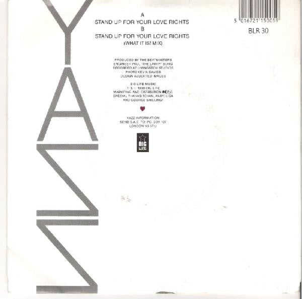 Yazz – Stand Up For Your Love Rights
