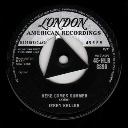 Jerry Keller – Here Comes Summer