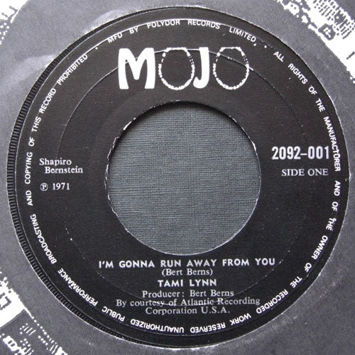 Tami Lynn – I'm Gonna Run Away From You