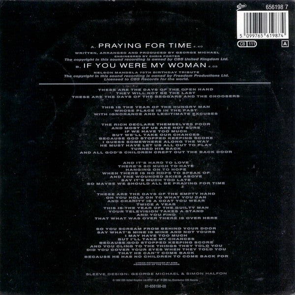 George Michael – Praying For Time