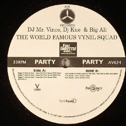 Biggie Smalls / The World Famous Vynil Squad – Nasty Girl / Here We Go