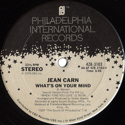 Jean Carn – Was That All It Was