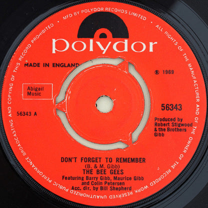 Bee Gees – Don't Forget To Remember
