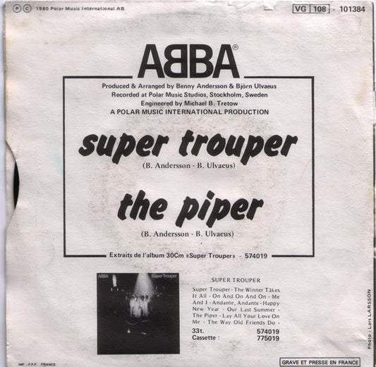 ABBA – Super Trouper / The Piper