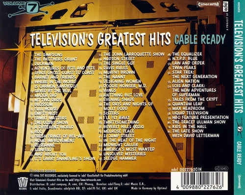 Various – Television's Greatest Hits Volume 7 - Cable Ready