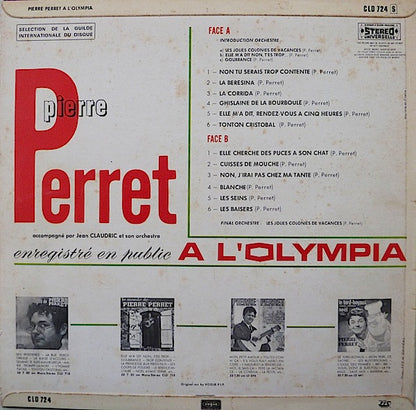 Pierre Perret (2) – Enregistré En Public A L'Olympia