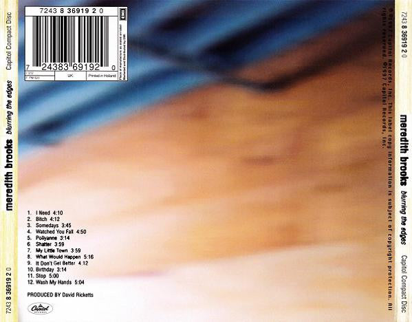 Meredith Brooks – Blurring The Edges