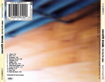 Meredith Brooks – Blurring The Edges