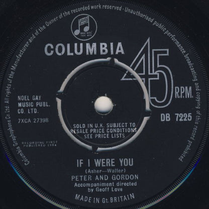 Peter & Gordon – A World Without Love