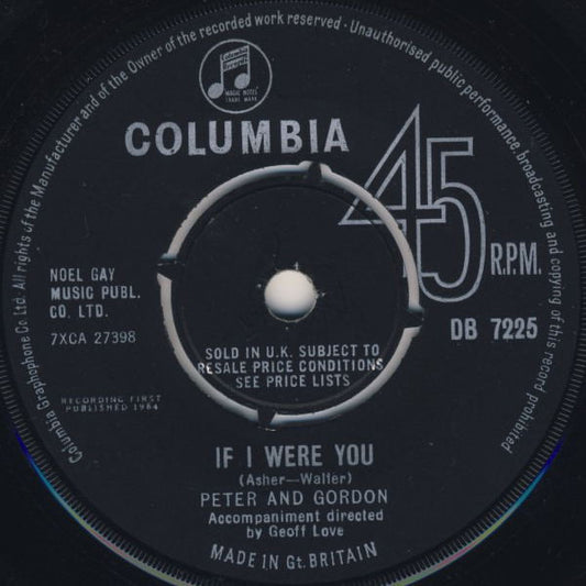 Peter & Gordon – A World Without Love