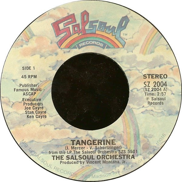 The Salsoul Orchestra – Tangerine / Salsoul Hustle
