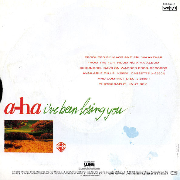 a-ha – I've Been Losing You