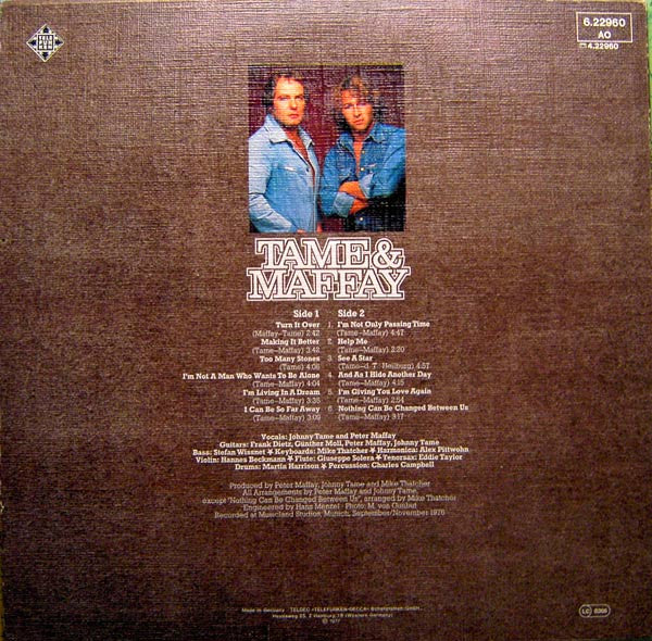 Tame & Maffay – Tame & Maffay