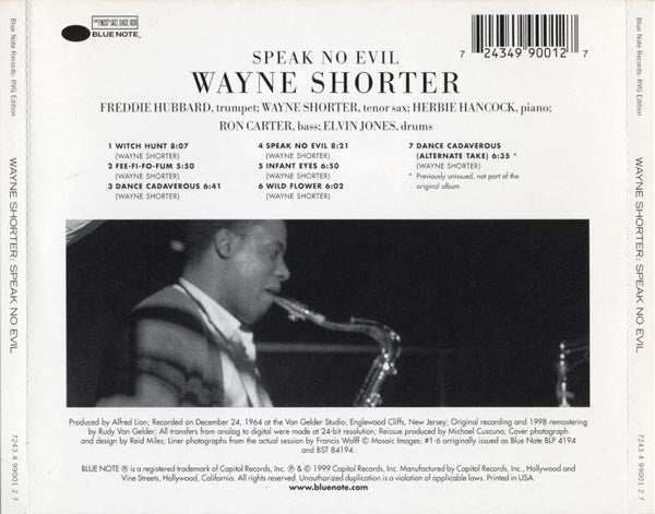 Wayne Shorter – Speak No Evil
