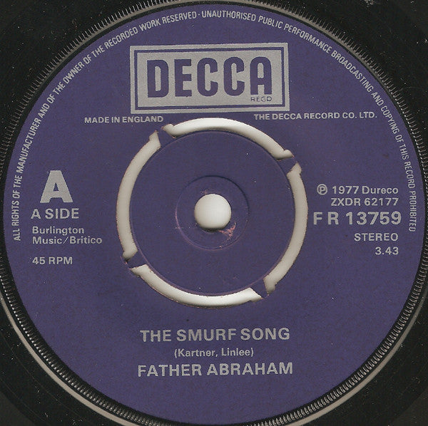 Vader Abraham – The Smurf Song