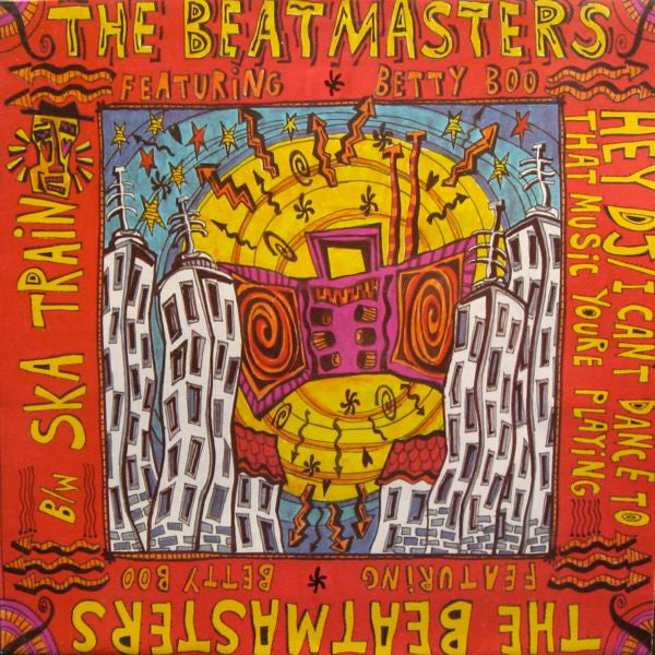 The Beatmasters Featuring Betty Boo – Hey DJ/I Can't Dance (To That Music You're Playing) / Ska Train