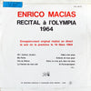 Enrico Macias – Enrico Macias A L'Olympia — photo 2