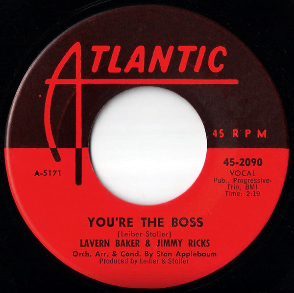 LaVern Baker & Jimmy Ricks (2) – You're The Boss