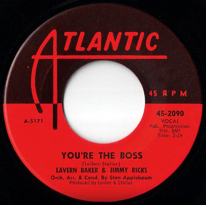 LaVern Baker & Jimmy Ricks (2) – You're The Boss