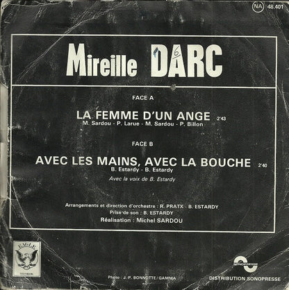 Mireille Darc – La Femme D'un Ange / Avec Les Mains Avec La Bouche