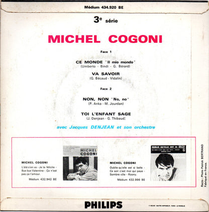 Michel Cogoni – Ce Monde
