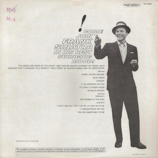 Frank Sinatra – Sinatra's Swingin' Session!!!