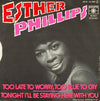 Esther Phillips – Too Late To Worry, Too Blue To Cry / Tonight I'll Be Staying Here With You — photo 2