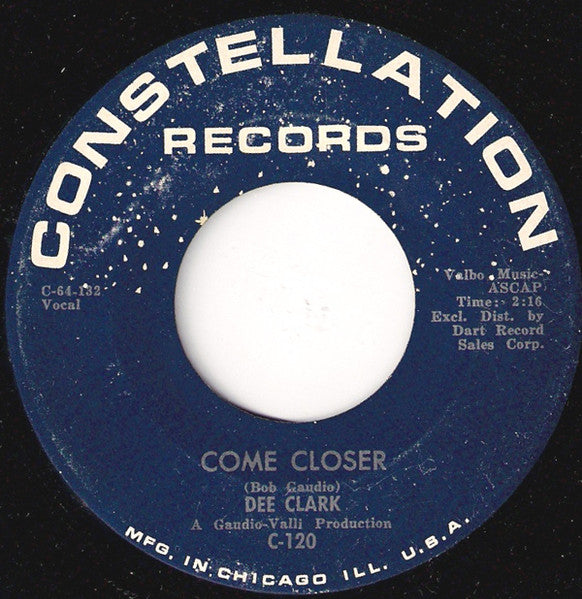 Dee Clark – Come Closer / That's My Girl