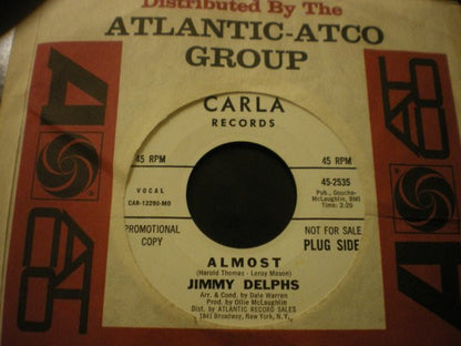 Jimmy Delphs – I've Been Fooled Before / Almost