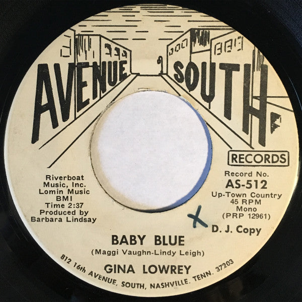 Gina Lowrey – The Wrong Pot For Your Tea / Baby Blue