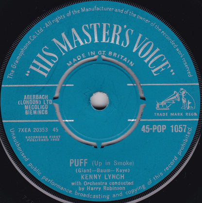 Kenny Lynch – Puff (Up In Smoke)