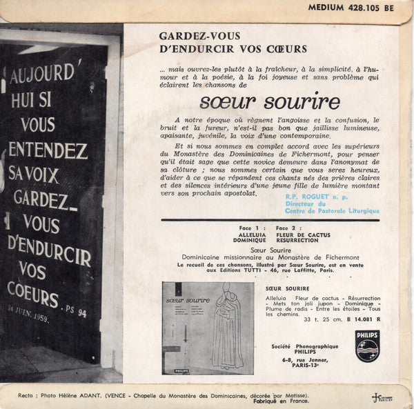 Soeur Sourire – Fleur De Cactus