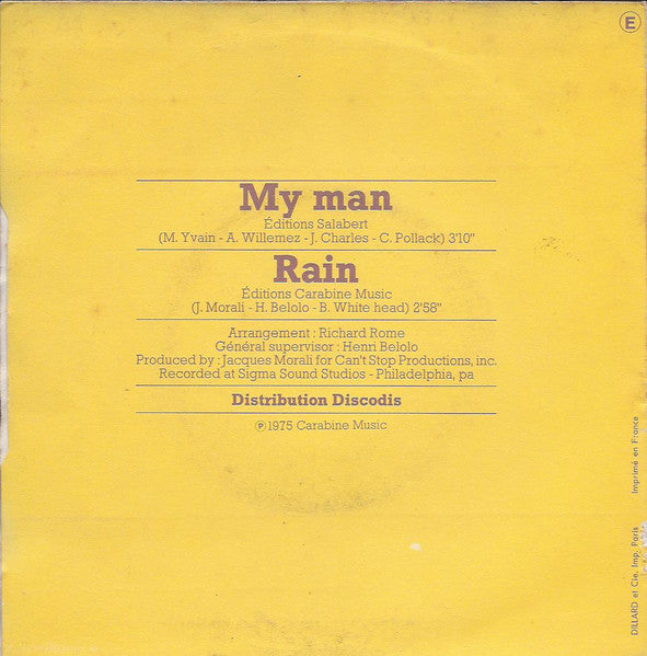 Blanche Carter – My Man