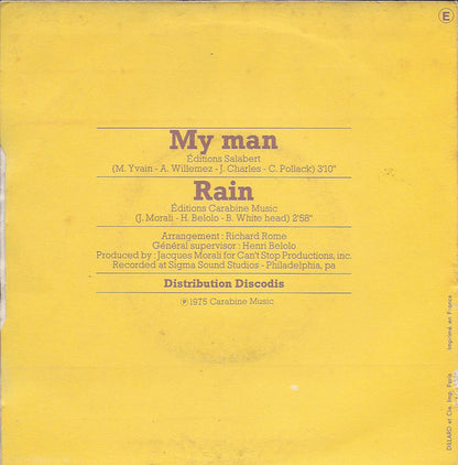 Blanche Carter – My Man