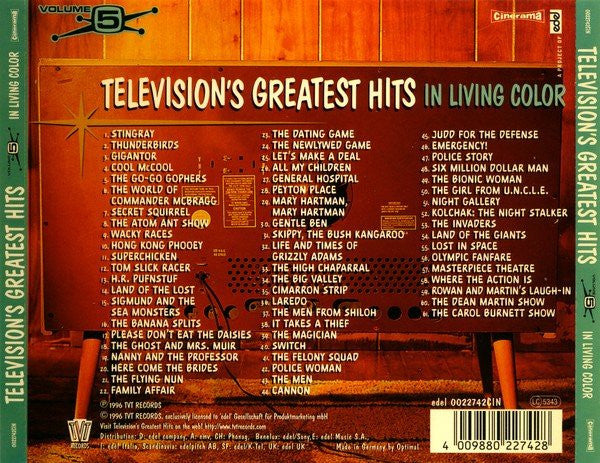 Various – Television's Greatest Hits Volume 5 - In Living Color