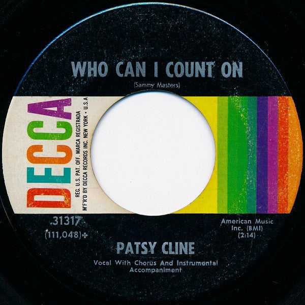 Patsy Cline – Crazy / Who Can I Count On