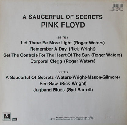 Pink Floyd – A Saucerful Of Secrets