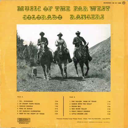 Colorado Rangers – Music Of The Far West