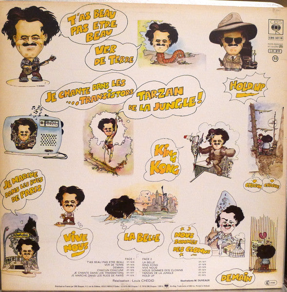 Louis Chedid – T'as Beau Pas Etre Beau