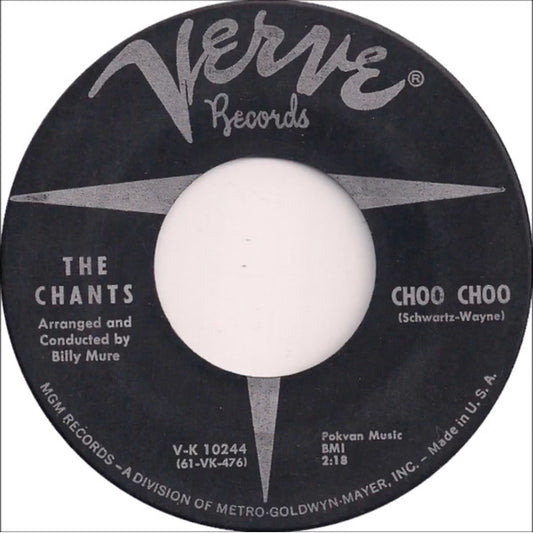 The Chants – Dick Tracy / Choo Choo