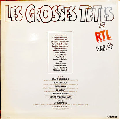 Les Grosses Têtes – Les Grosses Têtes De RTL Vol 4