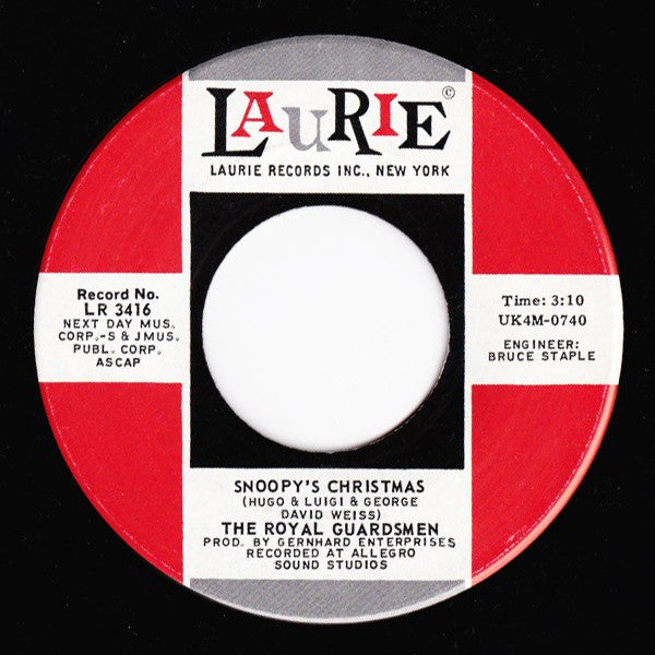 The Royal Guardsmen – Snoopy's Christmas / It Kinda Looks Like Christmas