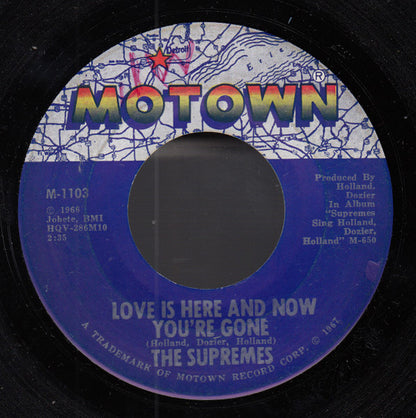 The Supremes – Love Is Here And Now You're Gone