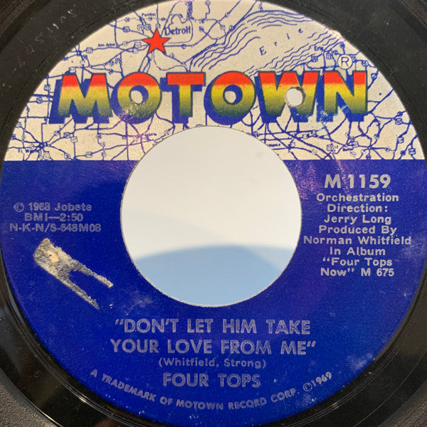 Four Tops – Don't Let Him Take Your Love From Me / The Key