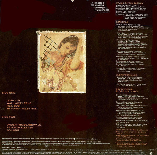 Rickie Lee Jones – Girl At Her Volcano