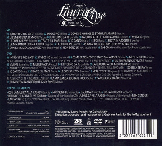 Laura Pausini – Laura Live 09 World Tour