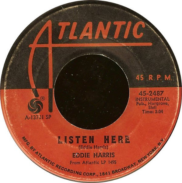 Eddie Harris – Listen Here / Theme In Search Of A Movie